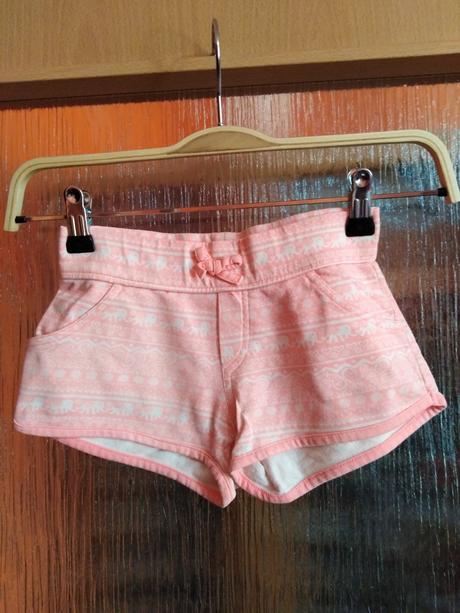 Oranžové šortky, palomino,122