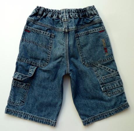 Skejťácké riflové kraťasy s kapsami vel. 116, palomino,116