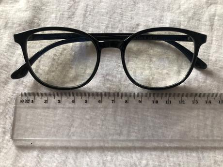 Černé brýle s ochranou proti modrému světlu +1,