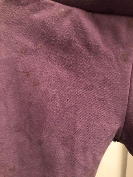 Fialové dívčí tepláky nebo legíny, 98