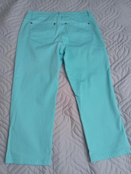 Tříčtvrteční riflové kalhoty zn. bpc, xs