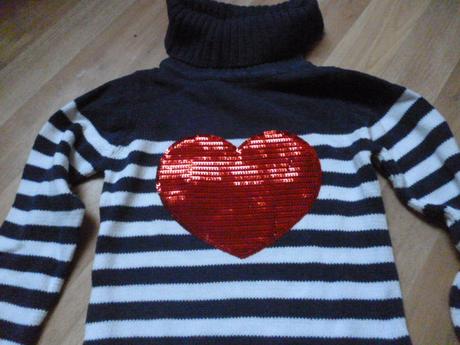 Rolák svetr srdce 4-6 palomino, palomino,110