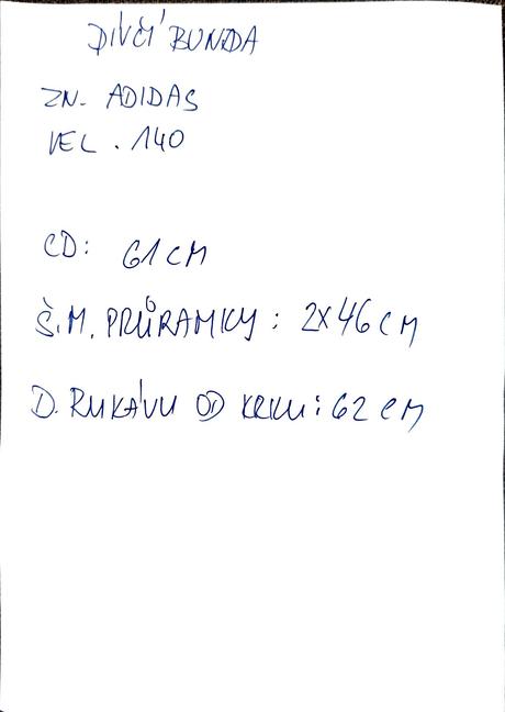 Dívčí bunda adidas,vel.140, adidas,140