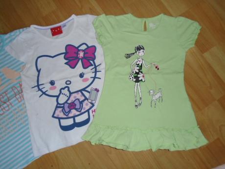 Tričko tunika 3ks kitty, wolf,98