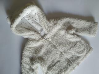 Chlupatá mikina s oušky, f&f,74