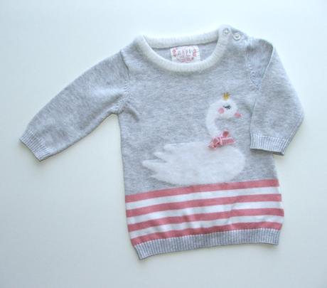 M271 svetřík s labutí vel. 62, primark,62