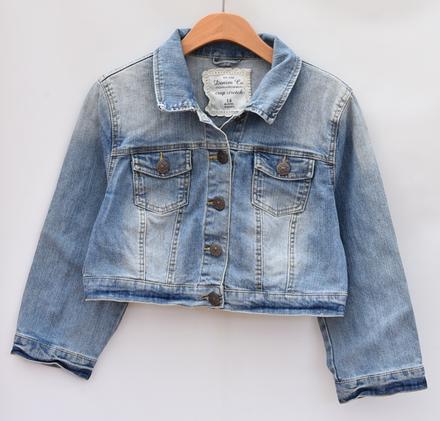 Džínová bunda vel. 40/42, denim co,40