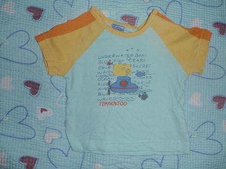 Tyrkysové tričko kr. rukáv, s ponorkou, timbuktoo,74