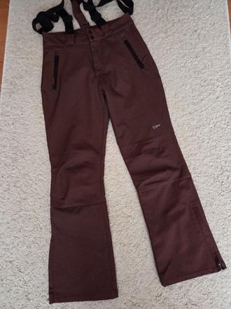 Pánské zimní lyžařské softshellové kalhoty vel s, alpine pro,s