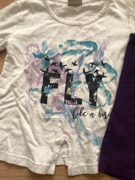 2 in 1 top+ tricko dlouhy rukav 134-140 yigga, yigga,134