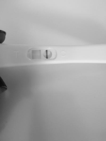 Vidíte něco na testu před menstruací?