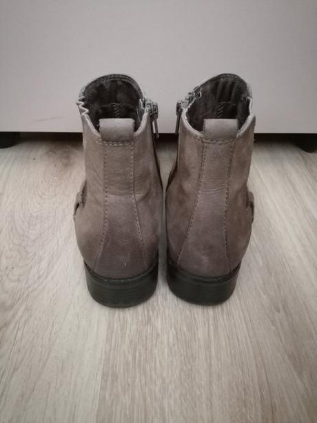 Dámské kotníčkové boty na zip, vel. 36/37, baťa,37