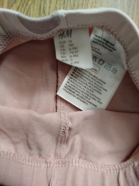 Legínky zn. h&m vel.68, h&m,68