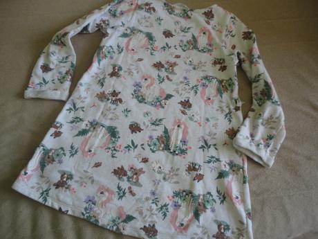 V top stavu teplákové šaty hm, vel. 7-8 let, h&m,122