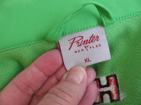 Pánská softshellová bunda printer red, xl