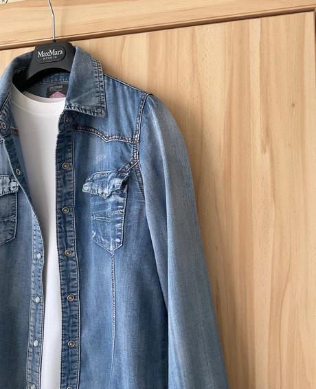 Džínová košile lee cooper, lee cooper,xs