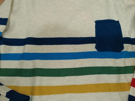 Pruhovaný svetr 104 next, next,104