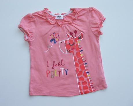 W148 tričko se žirafou vel. 74, f&f,74