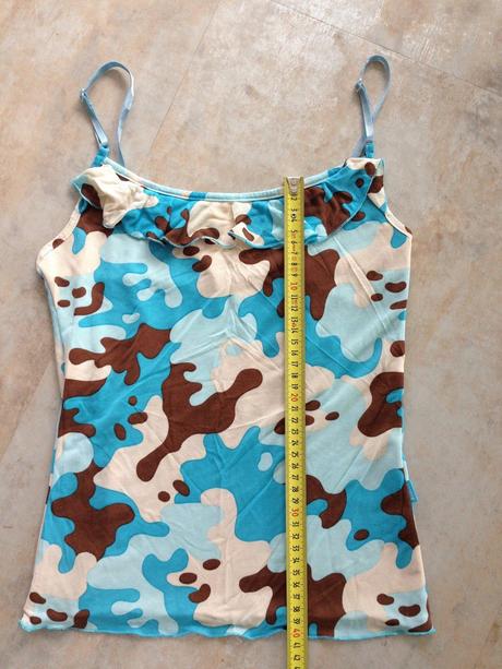 Sexy tílko vel. s/36 army styl zn. morgan de toi, morgan,s