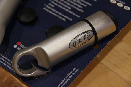 Rohy na řídítka bbb three-d bbe-05 stříbrné,