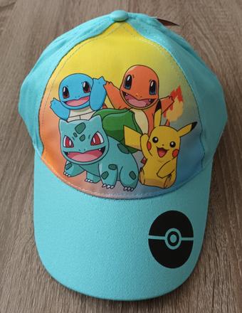 Kšiltovka pokémon světle modrá,