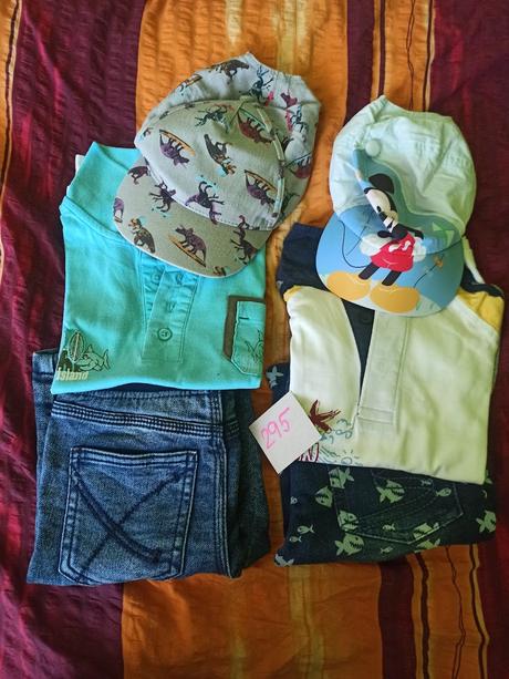 Kraťasy, trička a kšiltovky, 104–116