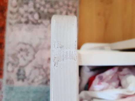 Dřevěná postýlka/s matrací/ + komoda, šířka (cm): 60,délka (cm): 90