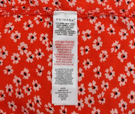 Šaty vel. 11 - 12 let, primark,152