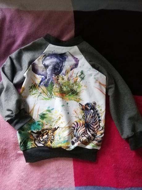 2 dílná tepláková souprava z nepočesané teplákovin, 80 / 86