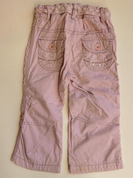 Podšité kalhoty se srdíčky, next,86