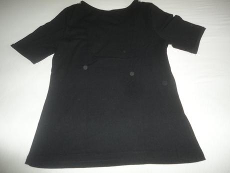 Sytě černé triko next, vel. uk14/16, next,m