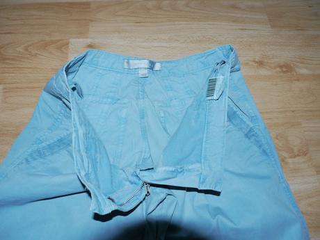 Amisu 3/4 letni kalhoty modre, amisu,34