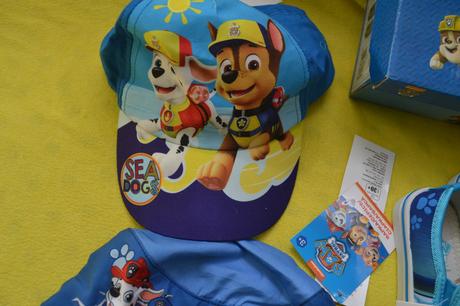 Set patrola v.98-104,bačkory/boty,tričko,kšiltovka, 104–116 / 86–98