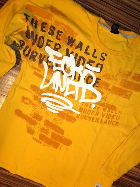 Super žluté silnější tričko nebo mikina, xl