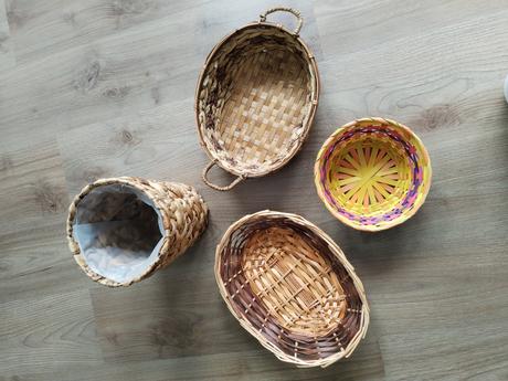 Proutěné košíky, 