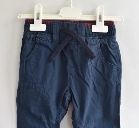 Kalhoty podšité vel. 9 - 12 m, next,80