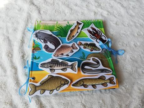 Quiet book pro rybáře,