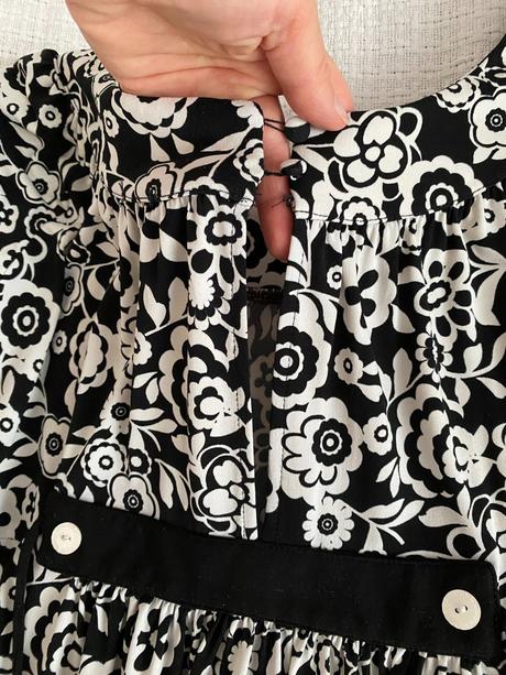 Černo-bílá tunika vel. m, m