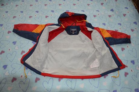 110 116 větrovka šusťákovka na kolo jarní letní, 110