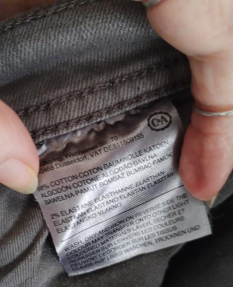 Pánské džíny s kapsama vel.l-xl, clockhouse,l