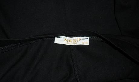Černé dámské tričko megi collection, m