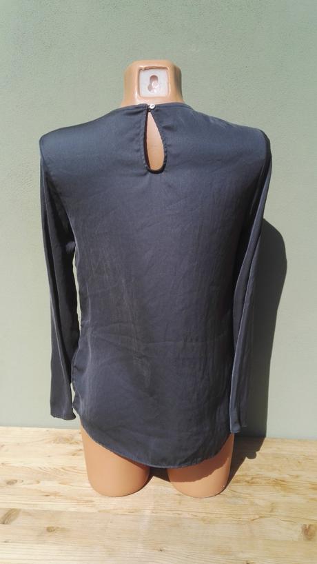 Lehká šedá halenka blůzka h&m - vel.34, h&m,34