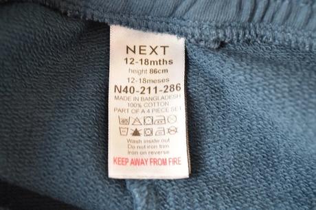 Kraťasy vel. 12 - 18 m, next,86