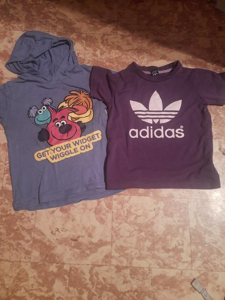 Dívčí trička příšerky a adidas vel. 98 - 104, adidas,98