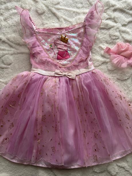 An28/ kostým princezna peppa pig - v.3/4 roky, 