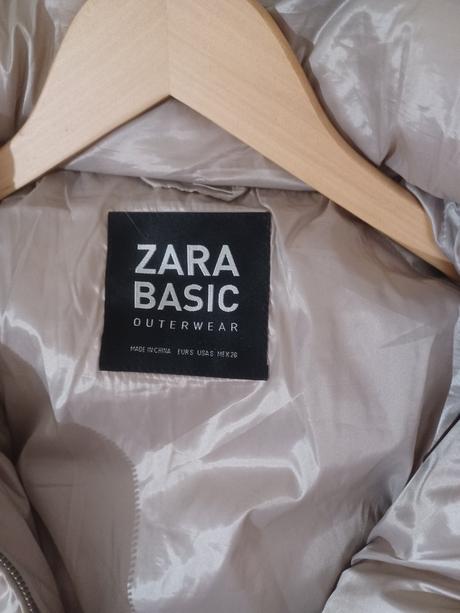 Krátký kabátek parka bunda zara basic, zara,s