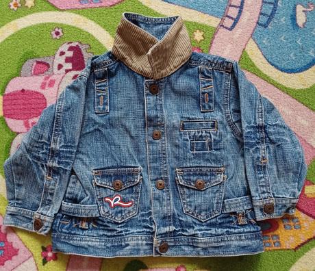 Riflová bunda vel 24 měs, 80