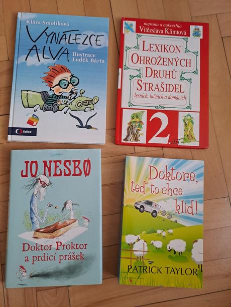 2 dětské knihy,