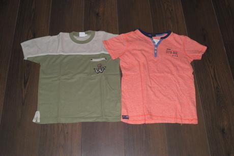 Klučičí trička s kr.a 1s dl.rukávem - vel.140, c&a,140