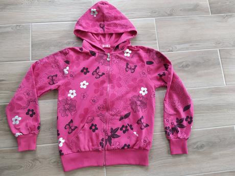 Květová růžová mikina, 164